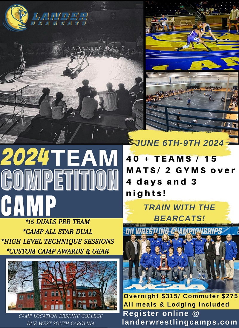 Wrestling Camps and Clinics Summer 2024